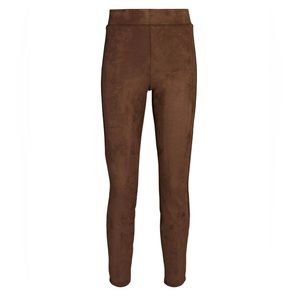 L’AGENCE Nini High Rise Crop Pull on Pant in Espresso Size Medium